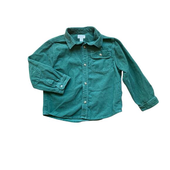 Gymboree Fine Cord Button Up Shirt - Picture 1 of 11